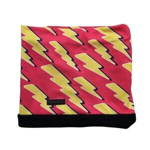 Turtle Fur Fleece Neck Warmer Gaiter Vibrant Lightening Bolts Ski Snowboard Buff